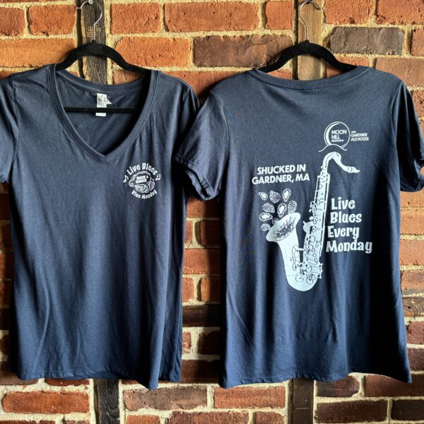 Buck A Shuck Tee Shirt  - V Neck